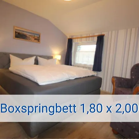 アパート Boeltser Hus Mit Strandkorb Und Kamin 10 Gehminuten Zum Kurtaxefreien Sandstrand